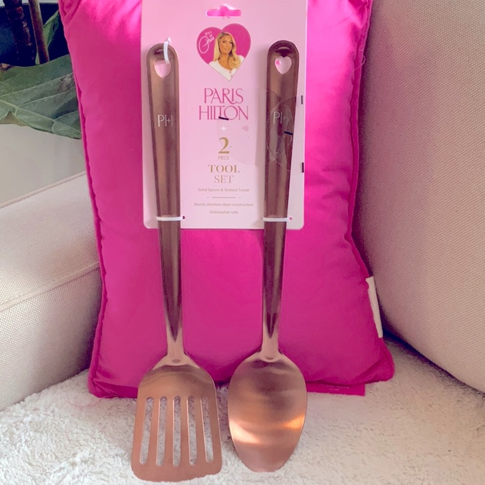 💖🩷Paris Hilton 2 Piece STAINLESS STEEL Tool Set